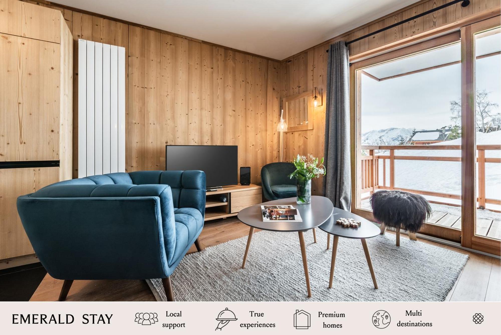Residence Hameau De Clotaire Alpe D'Huez - By Emerald Stay Eksteriør billede